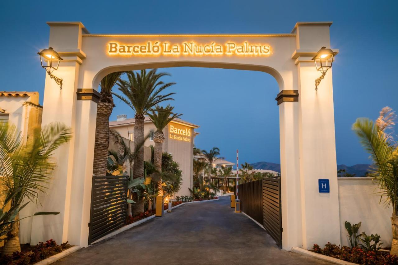 Hotel Barcelo La Nucia Palms Exterior foto Entrance to Barceló La Nueva Palma